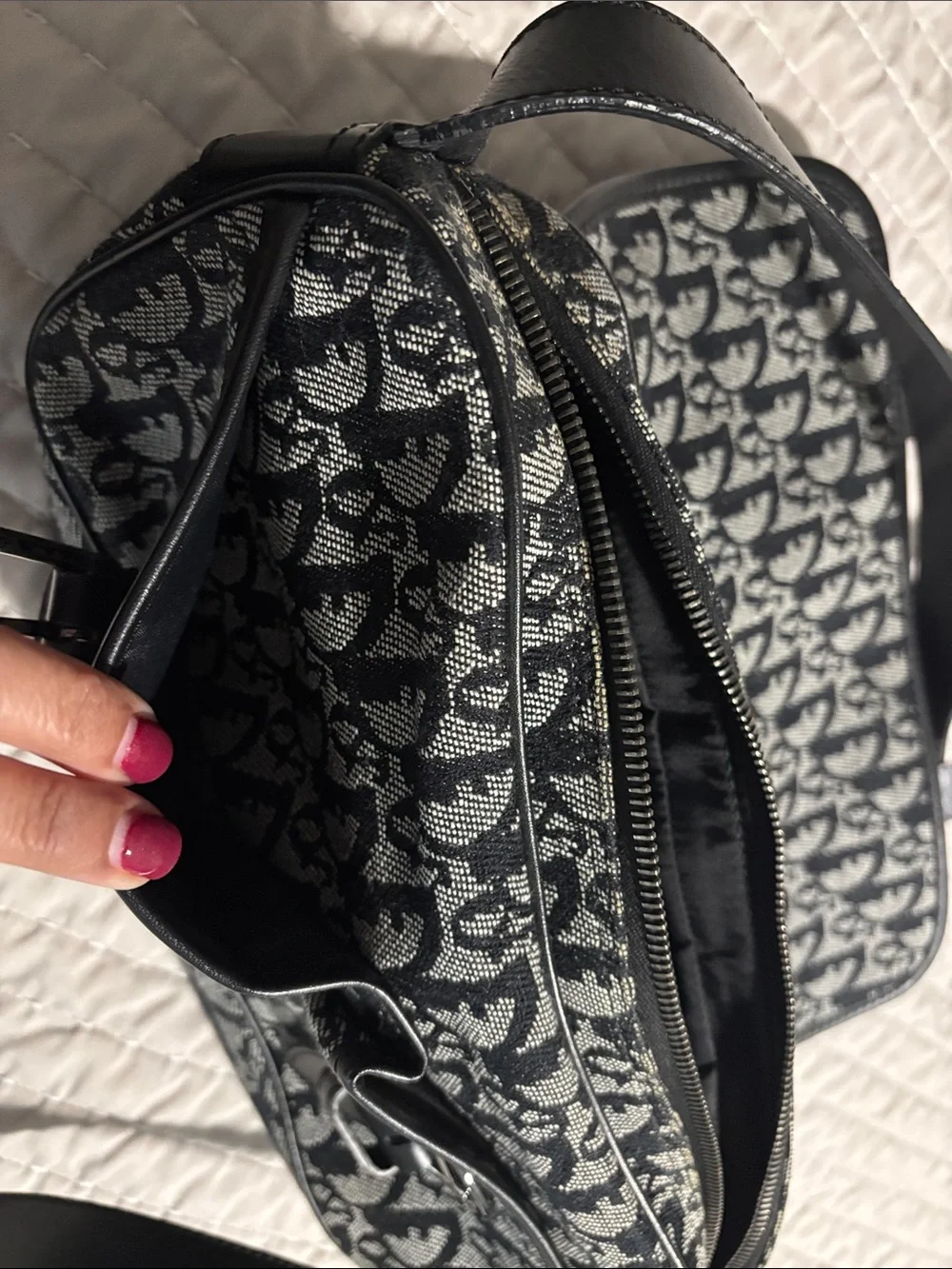 Christian DIOR Vintage Trotter Shoulder Bag